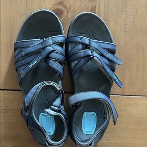 Teva Women's Strappy Gray Sandals